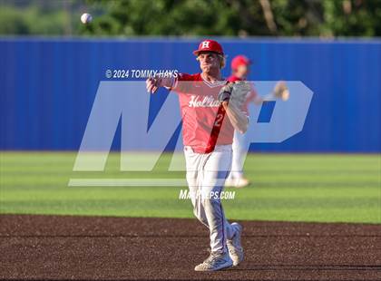 Thumbnail 3 in Holliday vs. Brock (UIL Baseball 3A Region 1 Regional Quarterfinal Playoff Game 2) photogallery.