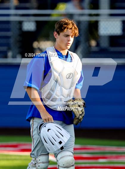 Thumbnail 2 in Holliday vs. Brock (UIL Baseball 3A Region 1 Regional Quarterfinal Playoff Game 2) photogallery.