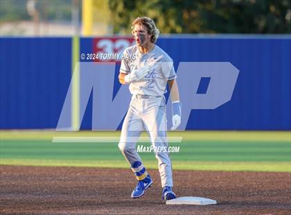 Thumbnail 2 in Holliday vs. Brock (UIL Baseball 3A Region 1 Regional Quarterfinal Playoff Game 2) photogallery.