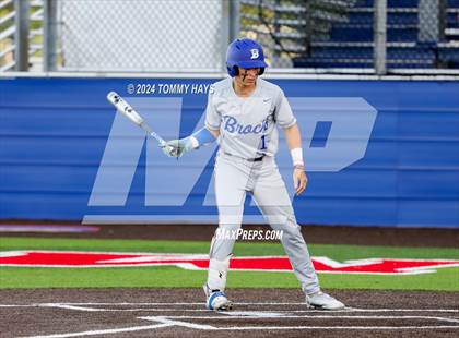 Thumbnail 2 in Holliday vs. Brock (UIL Baseball 3A Region 1 Regional Quarterfinal Playoff Game 2) photogallery.