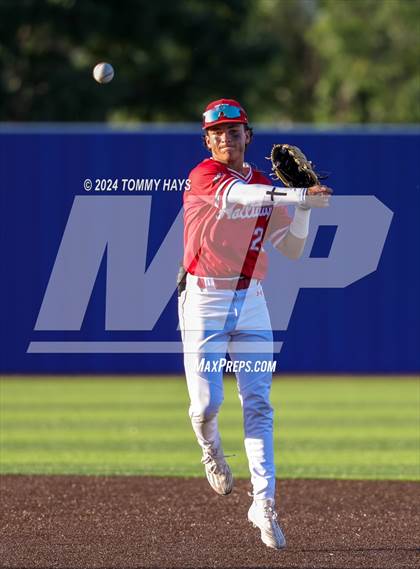 Thumbnail 3 in Holliday vs. Brock (UIL Baseball 3A Region 1 Regional Quarterfinal Playoff Game 2) photogallery.