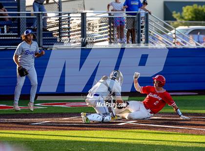 Thumbnail 1 in Holliday vs. Brock (UIL Baseball 3A Region 1 Regional Quarterfinal Playoff Game 2) photogallery.