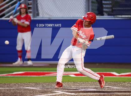Thumbnail 1 in Holliday vs. Brock (UIL Baseball 3A Region 1 Regional Quarterfinal Playoff Game 2) photogallery.