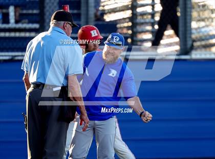 Thumbnail 2 in Holliday vs. Brock (UIL Baseball 3A Region 1 Regional Quarterfinal Playoff Game 2) photogallery.