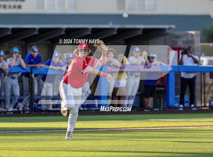 Thumbnail 1 in Holliday vs. Brock (UIL Baseball 3A Region 1 Regional Quarterfinal Playoff Game 2) photogallery.