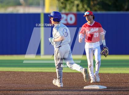 Thumbnail 1 in Holliday vs. Brock (UIL Baseball 3A Region 1 Regional Quarterfinal Playoff Game 2) photogallery.