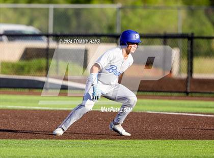 Thumbnail 2 in Holliday vs. Brock (UIL Baseball 3A Region 1 Regional Quarterfinal Playoff Game 2) photogallery.