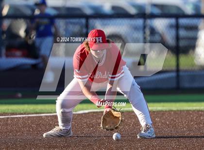 Thumbnail 1 in Holliday vs. Brock (UIL Baseball 3A Region 1 Regional Quarterfinal Playoff Game 2) photogallery.