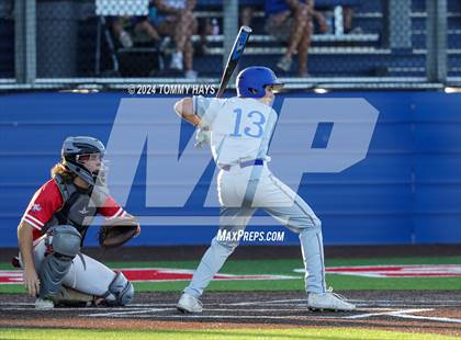 Thumbnail 1 in Holliday vs. Brock (UIL Baseball 3A Region 1 Regional Quarterfinal Playoff Game 2) photogallery.