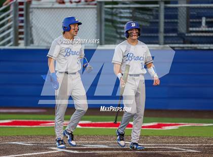 Thumbnail 3 in Holliday vs. Brock (UIL Baseball 3A Region 1 Regional Quarterfinal Playoff Game 2) photogallery.