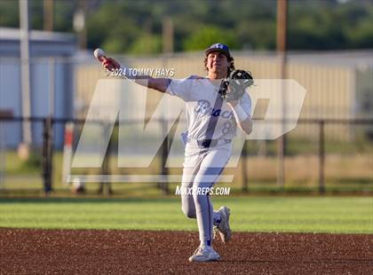 Thumbnail 2 in Holliday vs. Brock (UIL Baseball 3A Region 1 Regional Quarterfinal Playoff Game 2) photogallery.