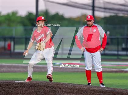 Thumbnail 1 in Holliday vs. Brock (UIL Baseball 3A Region 1 Regional Quarterfinal Playoff Game 2) photogallery.