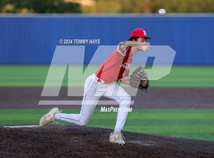 Thumbnail 2 in Holliday vs. Brock (UIL Baseball 3A Region 1 Regional Quarterfinal Playoff Game 2) photogallery.