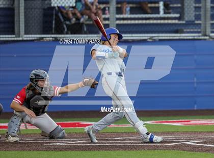 Thumbnail 2 in Holliday vs. Brock (UIL Baseball 3A Region 1 Regional Quarterfinal Playoff Game 2) photogallery.