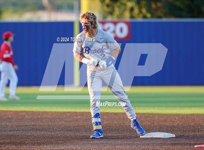 Thumbnail 3 in Holliday vs. Brock (UIL Baseball 3A Region 1 Regional Quarterfinal Playoff Game 2) photogallery.