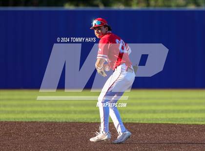Thumbnail 1 in Holliday vs. Brock (UIL Baseball 3A Region 1 Regional Quarterfinal Playoff Game 2) photogallery.