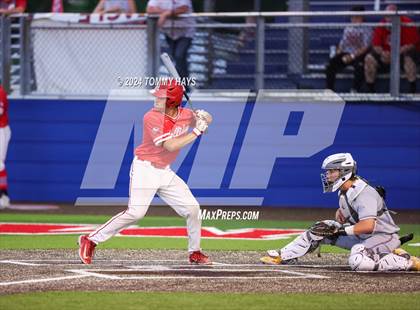 Thumbnail 3 in Holliday vs. Brock (UIL Baseball 3A Region 1 Regional Quarterfinal Playoff Game 2) photogallery.