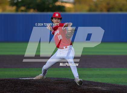 Thumbnail 1 in Holliday vs. Brock (UIL Baseball 3A Region 1 Regional Quarterfinal Playoff Game 2) photogallery.