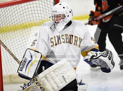 Thumbnail 2 in Ridgefield vs. Simsbury (Carrano Cup Semifinal) photogallery.