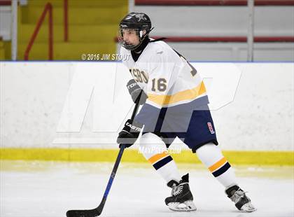 Thumbnail 1 in Ridgefield vs. Simsbury (Carrano Cup Semifinal) photogallery.