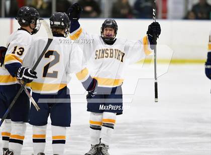 Thumbnail 1 in Ridgefield vs. Simsbury (Carrano Cup Semifinal) photogallery.