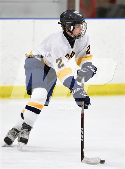 Thumbnail 1 in Ridgefield vs. Simsbury (Carrano Cup Semifinal) photogallery.