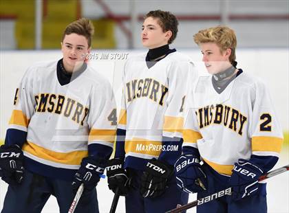 Thumbnail 2 in Ridgefield vs. Simsbury (Carrano Cup Semifinal) photogallery.