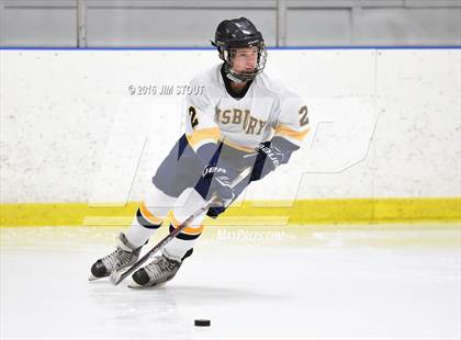 Thumbnail 3 in Ridgefield vs. Simsbury (Carrano Cup Semifinal) photogallery.