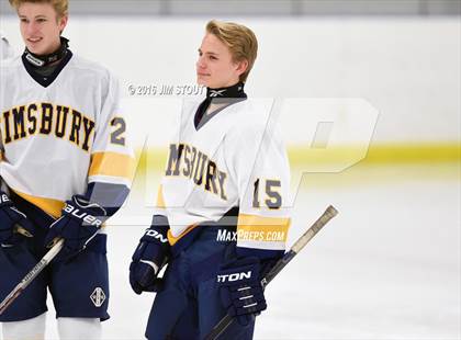 Thumbnail 1 in Ridgefield vs. Simsbury (Carrano Cup Semifinal) photogallery.