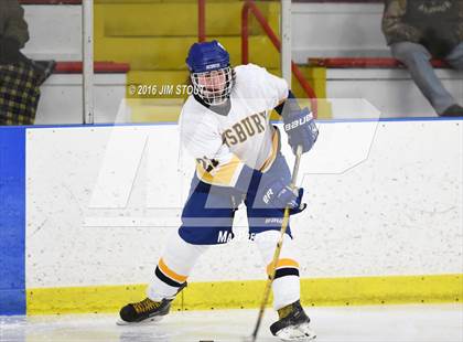 Thumbnail 2 in Ridgefield vs. Simsbury (Carrano Cup Semifinal) photogallery.