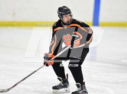 Thumbnail 3 in Ridgefield vs. Simsbury (Carrano Cup Semifinal) photogallery.