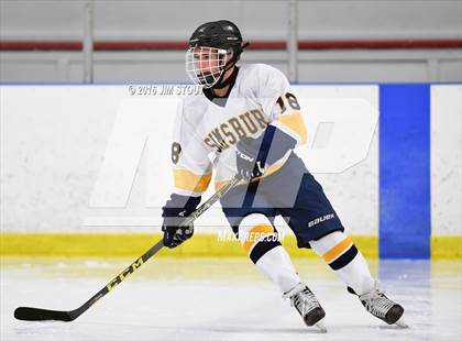 Thumbnail 2 in Ridgefield vs. Simsbury (Carrano Cup Semifinal) photogallery.