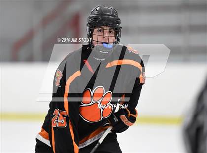 Thumbnail 3 in Ridgefield vs. Simsbury (Carrano Cup Semifinal) photogallery.