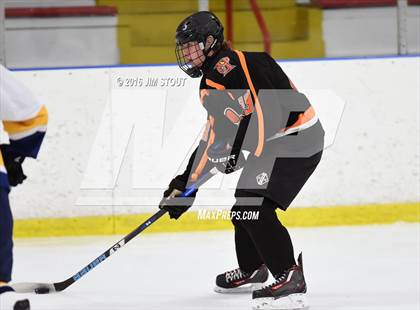 Thumbnail 1 in Ridgefield vs. Simsbury (Carrano Cup Semifinal) photogallery.