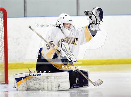 Thumbnail 2 in Ridgefield vs. Simsbury (Carrano Cup Semifinal) photogallery.