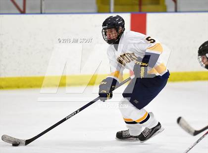 Thumbnail 3 in Ridgefield vs. Simsbury (Carrano Cup Semifinal) photogallery.