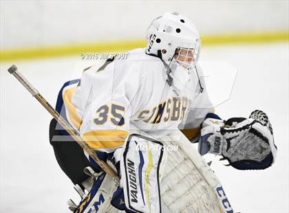 Thumbnail 3 in Ridgefield vs. Simsbury (Carrano Cup Semifinal) photogallery.