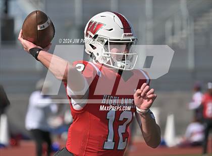 Thumbnail 2 in The Woodlands vs. Duncanville (UIL 6A D1 Football Regional Playoff) photogallery.
