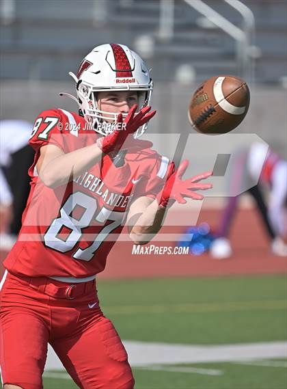 Thumbnail 3 in The Woodlands vs. Duncanville (UIL 6A D1 Football Regional Playoff) photogallery.
