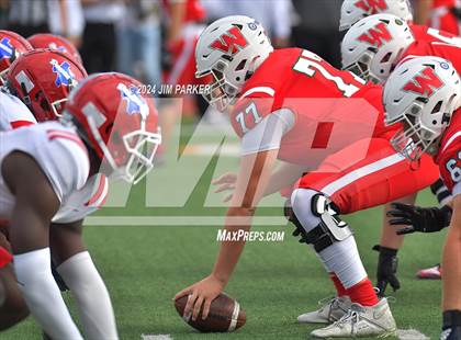 Thumbnail 3 in The Woodlands vs. Duncanville (UIL 6A D1 Football Regional Playoff) photogallery.