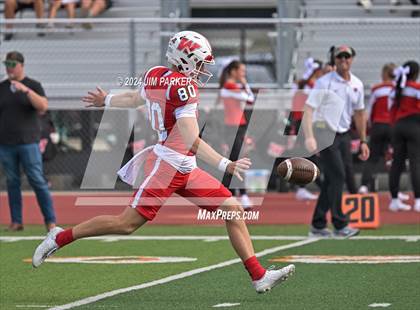 Thumbnail 1 in The Woodlands vs. Duncanville (UIL 6A D1 Football Regional Playoff) photogallery.