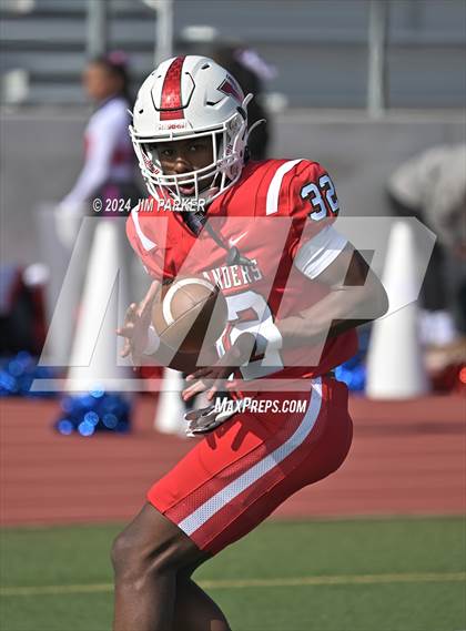 Thumbnail 1 in The Woodlands vs. Duncanville (UIL 6A D1 Football Regional Playoff) photogallery.