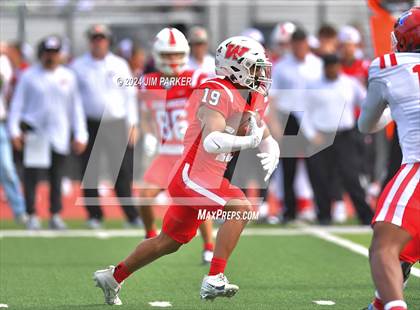 Thumbnail 1 in The Woodlands vs. Duncanville (UIL 6A D1 Football Regional Playoff) photogallery.