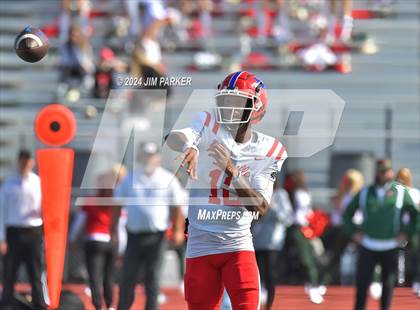Thumbnail 3 in The Woodlands vs. Duncanville (UIL 6A D1 Football Regional Playoff) photogallery.