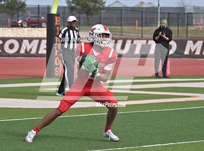 Thumbnail 3 in The Woodlands vs. Duncanville (UIL 6A D1 Football Regional Playoff) photogallery.