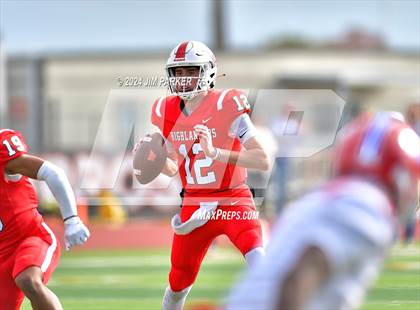 Thumbnail 3 in The Woodlands vs. Duncanville (UIL 6A D1 Football Regional Playoff) photogallery.