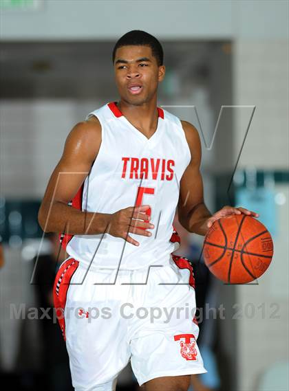 Thumbnail 1 in Miller vs. Fort Bend Travis (MaxPreps Holiday Classic) photogallery.
