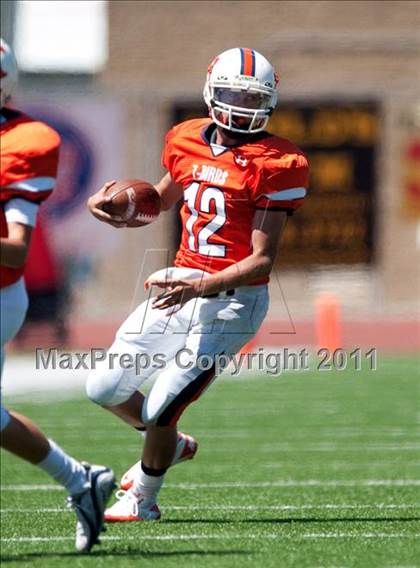 Thumbnail 3 in Timpview vs. Bakersfield (Mission Viejo Football Classic) photogallery.