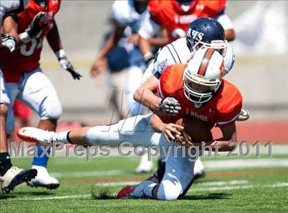 Thumbnail 3 in Timpview vs. Bakersfield (Mission Viejo Football Classic) photogallery.