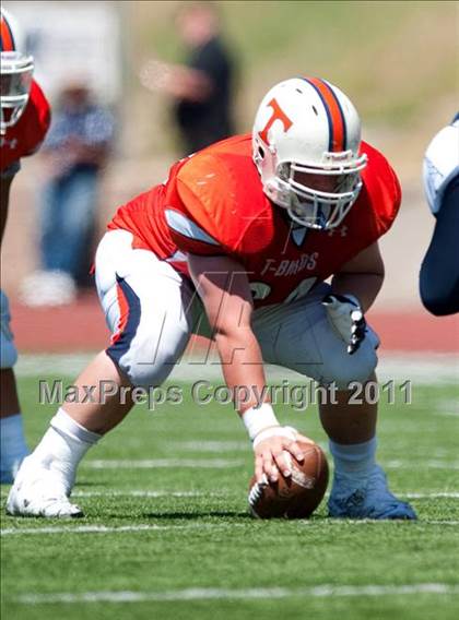 Thumbnail 3 in Timpview vs. Bakersfield (Mission Viejo Football Classic) photogallery.